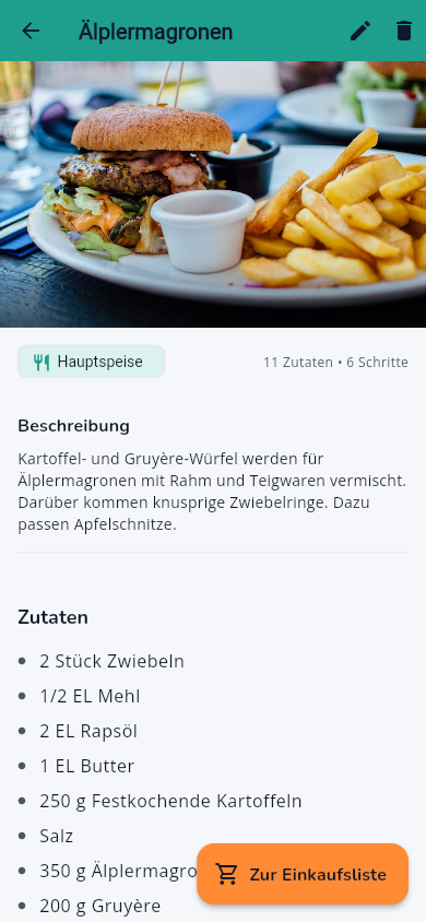 Hemvy Rezepte